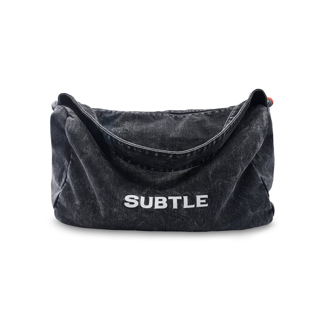【Subtle】Rawmad (E) Denim Traveler Duffel 復古牛仔側肩包