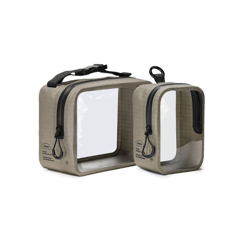 BITPLAY AquaSeal 防水收納組(沙色)正面展示