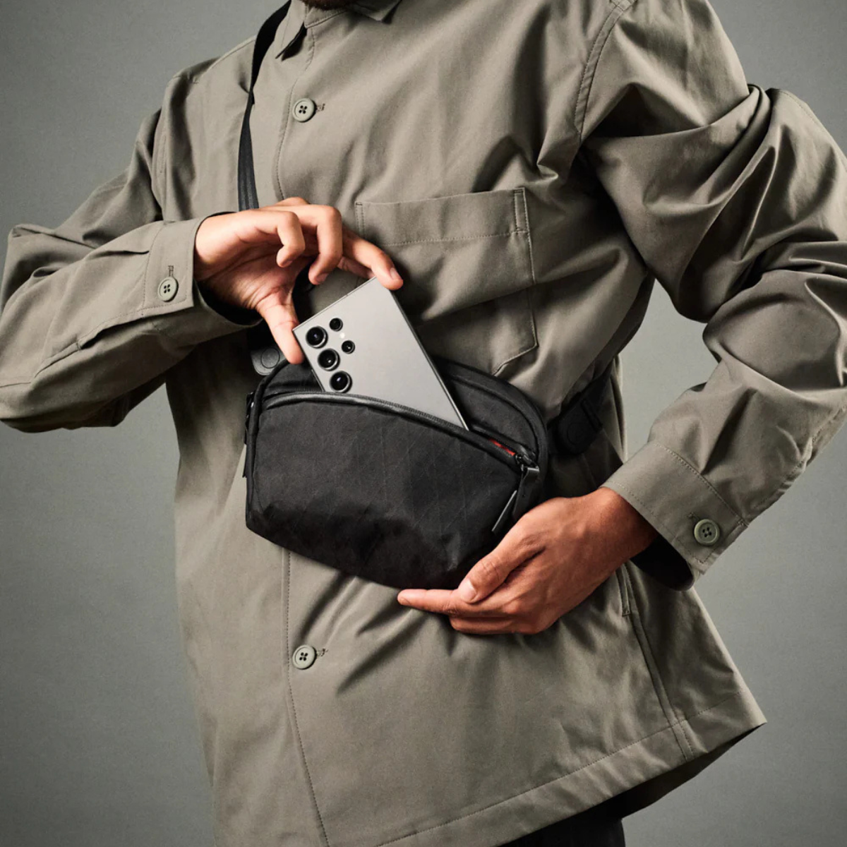 【Alpaka】Flight Sling 側肩包 1L|輕巧防潑水