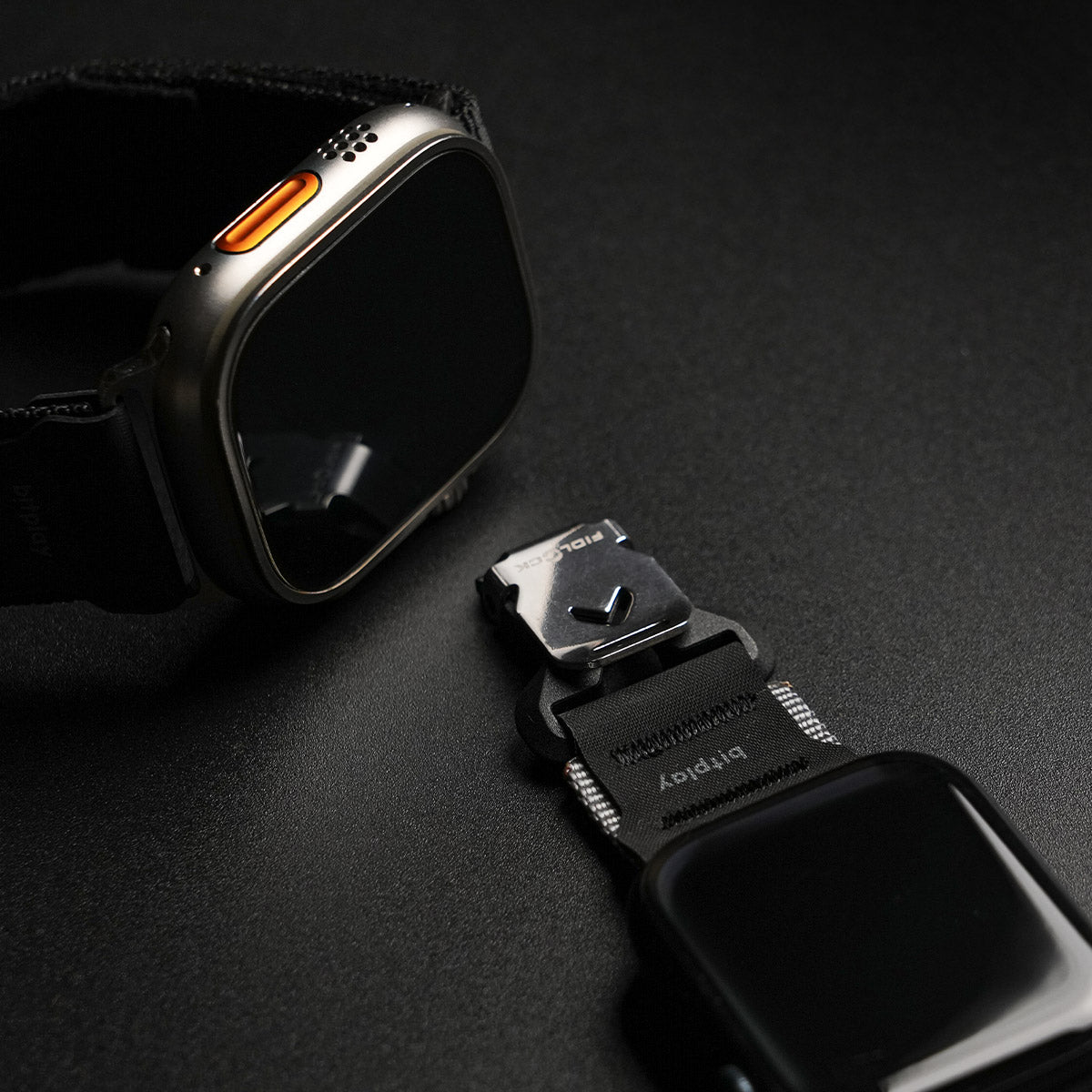 【bitplay】Fidlock瞬扣錶帶|適用Apple Watch Ultra/46/45/44/42|銀扣磁吸快拆