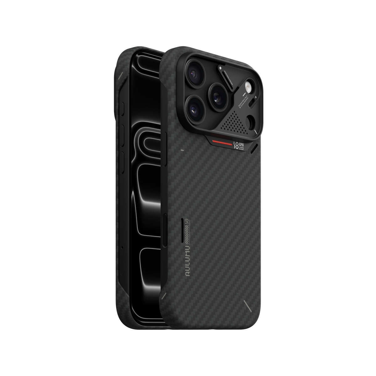 【Aulumu】A18 Ultra Slim Aramid 芳綸纖維 輕薄半包手機殼|iPhone 18 Pro/Pro Max 專用|MagSafe 支援