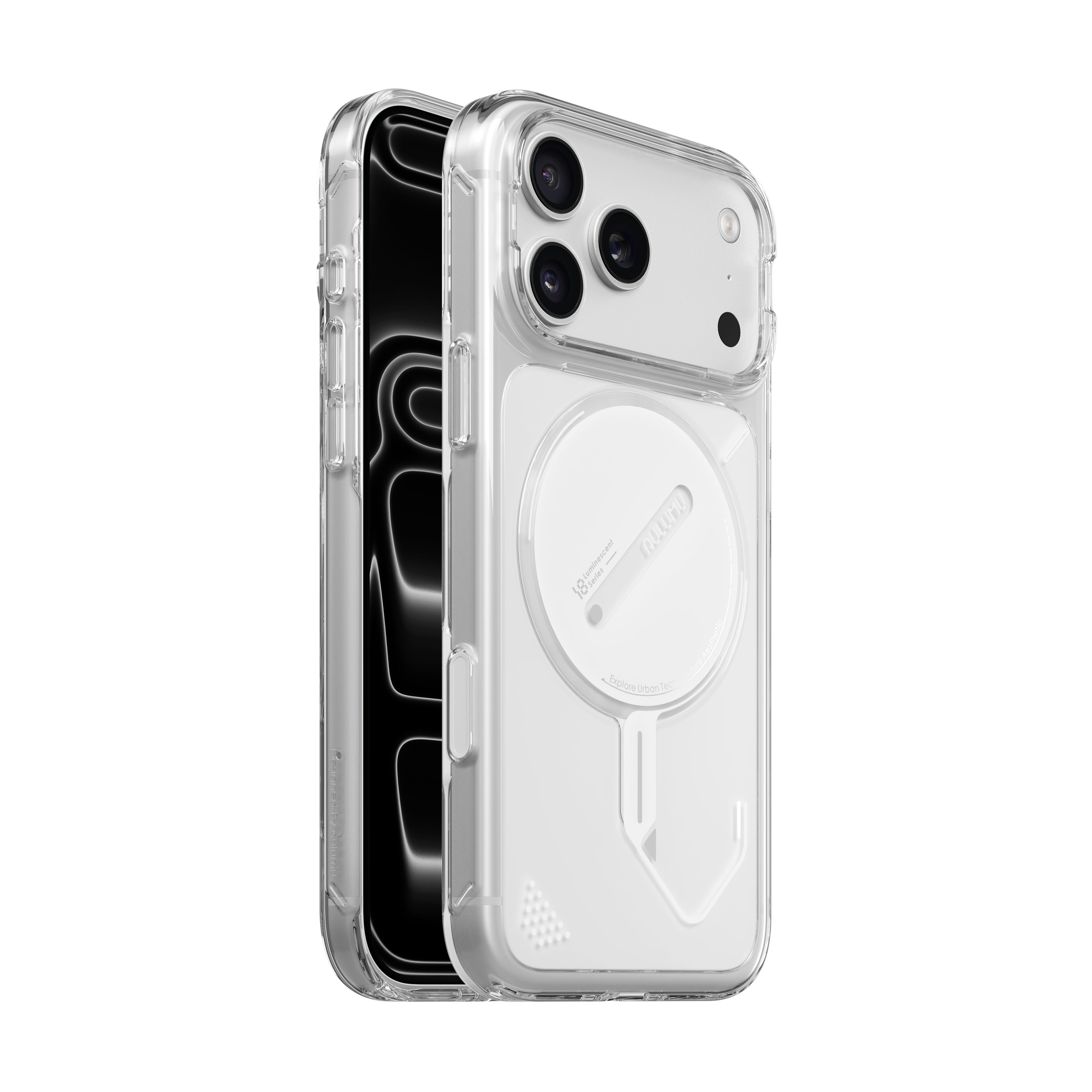 【Aulumu】A18 Lumen Transparent 晶透 PC 輕薄手機殼|iPhone 18 Pro/Pro Max 專用|MagSafe 支援