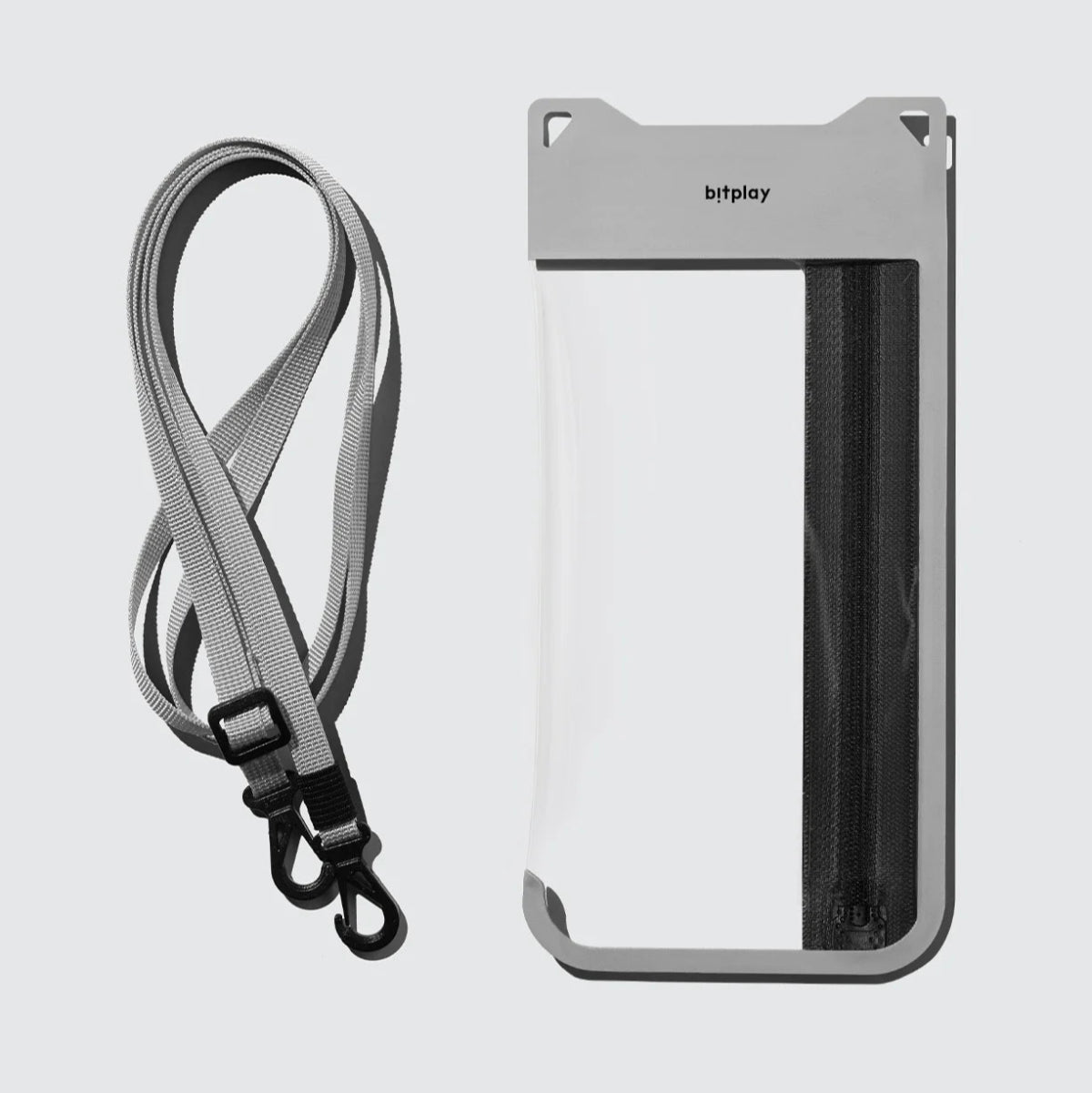 【Bitplay】AquaSeal Lite 全防水手機袋|輕巧直式設計,搭載氣密防水拉鍊與 IPX8 防水認證,適合戶外及日常使用。