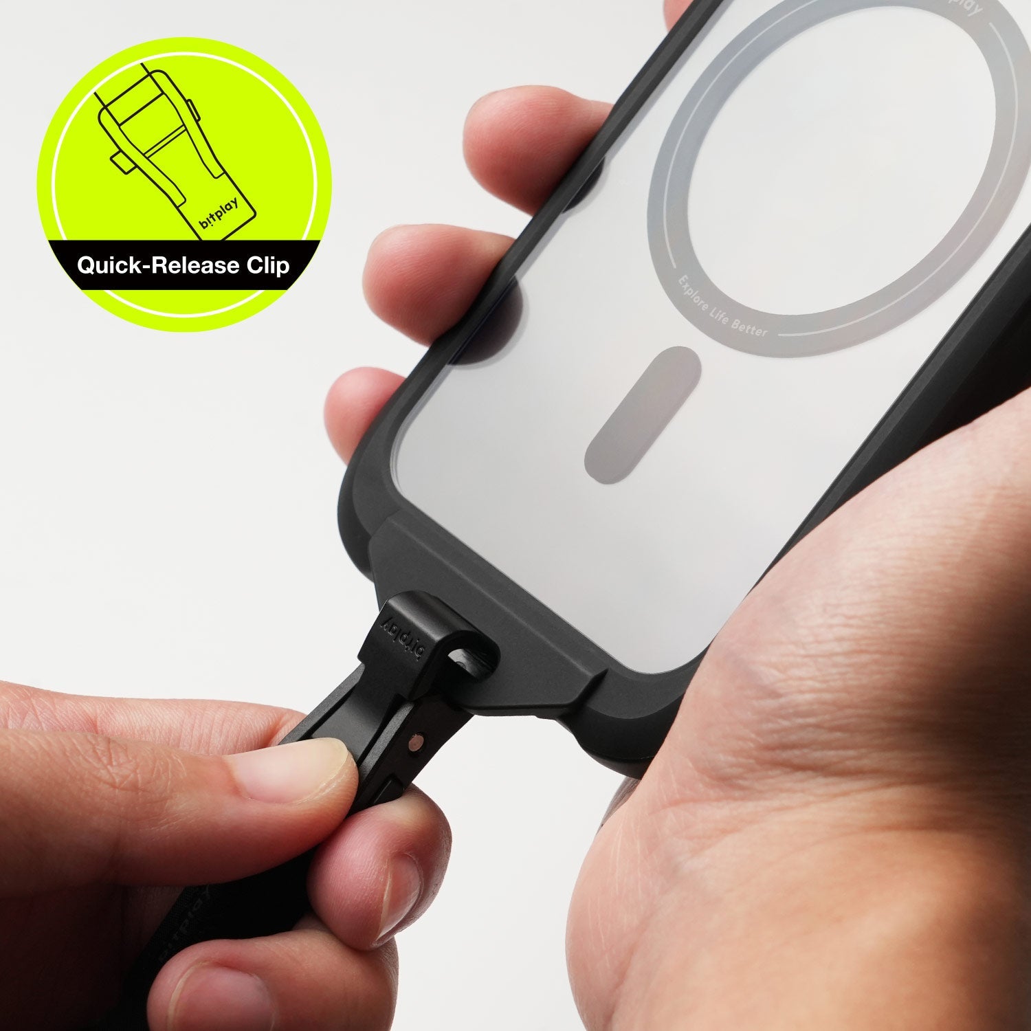 【Bitplay】8mm掛繩背帶|反光編織多功能設計