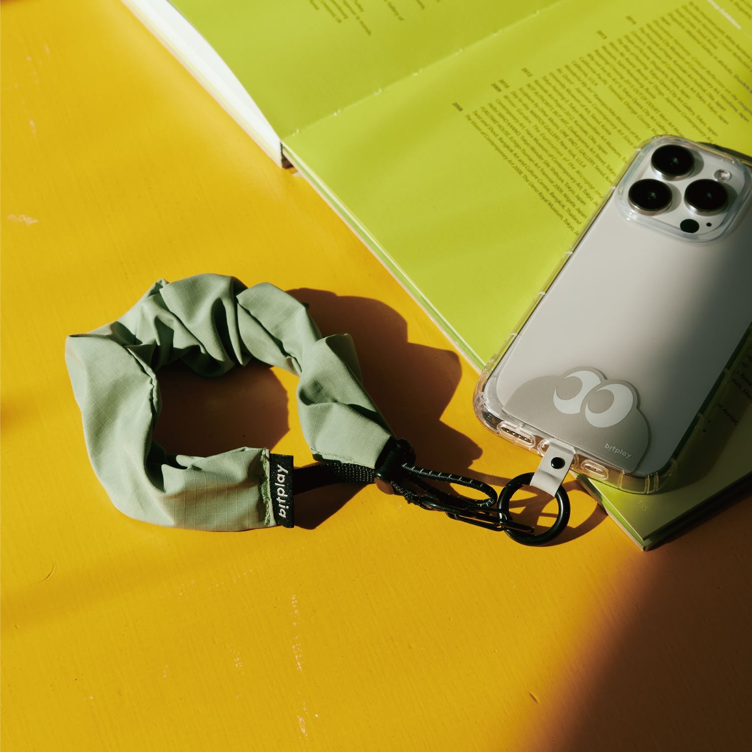 【Bitplay】圈圈手腕掛繩|輕量環保奶油果綠