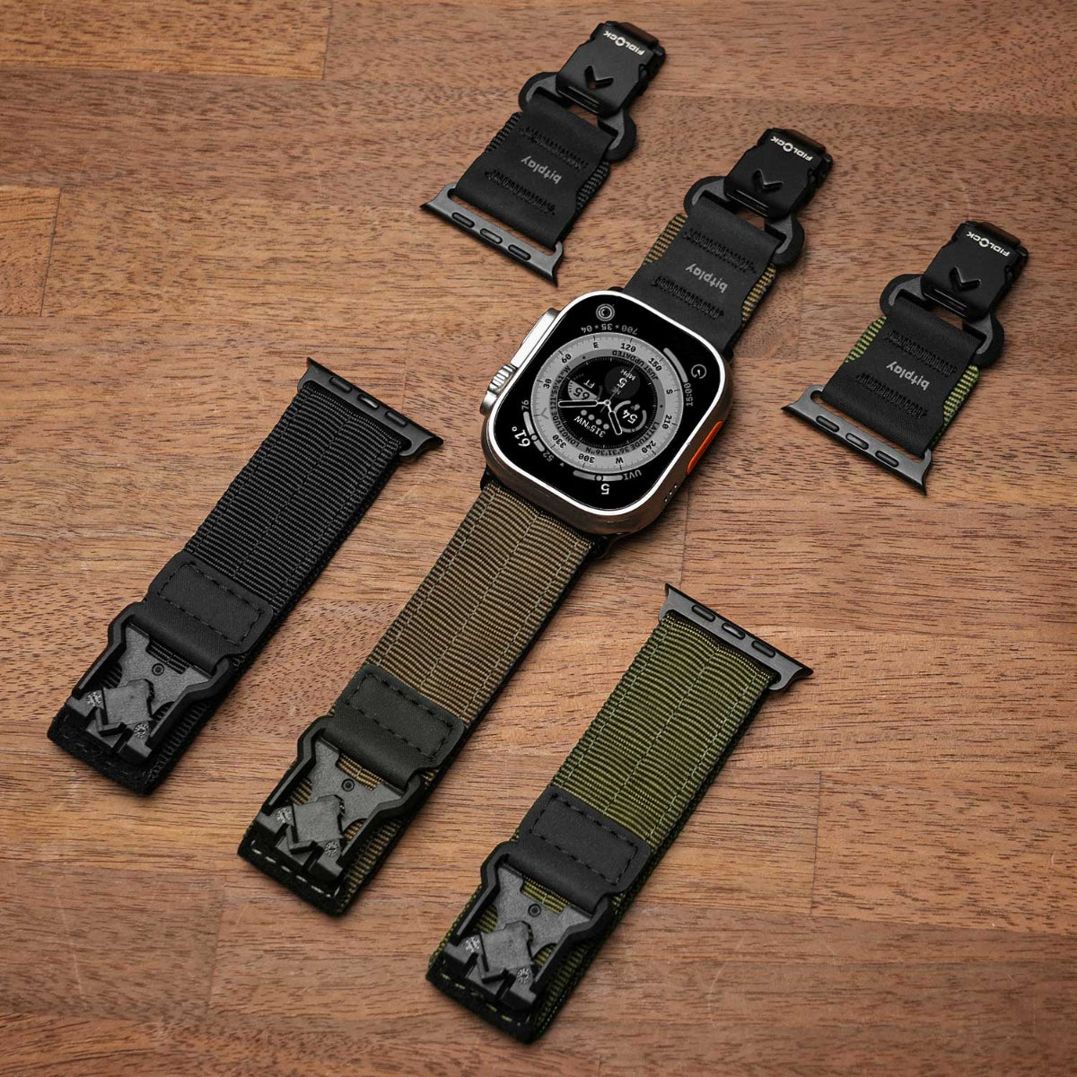 【bitplay】Fidlock瞬扣錶帶|適用Apple Watch Ultra/46/45/44/42|磁吸快拆設計