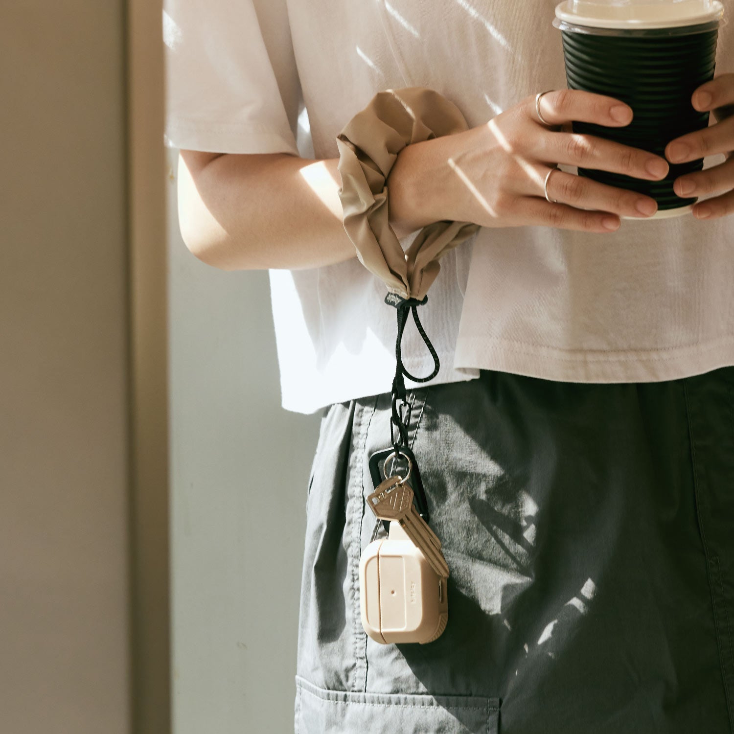 【Bitplay】圈圈手腕掛繩|輕量環保奶油果綠