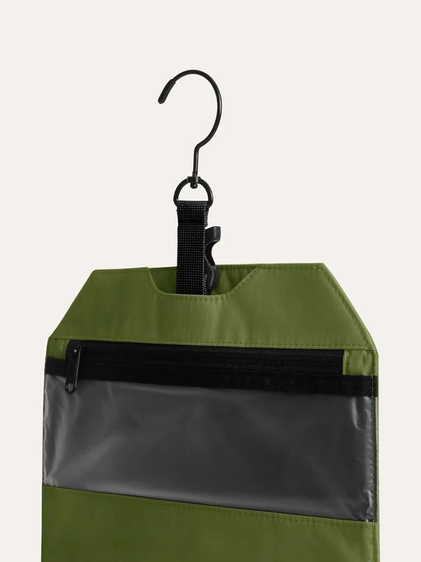 【Bagsmart】Faro Hanging Toiletry Bag 防潑水懸掛式洗漱包 |可拆卸收納袋|360°旋轉掛鉤|乾濕分離