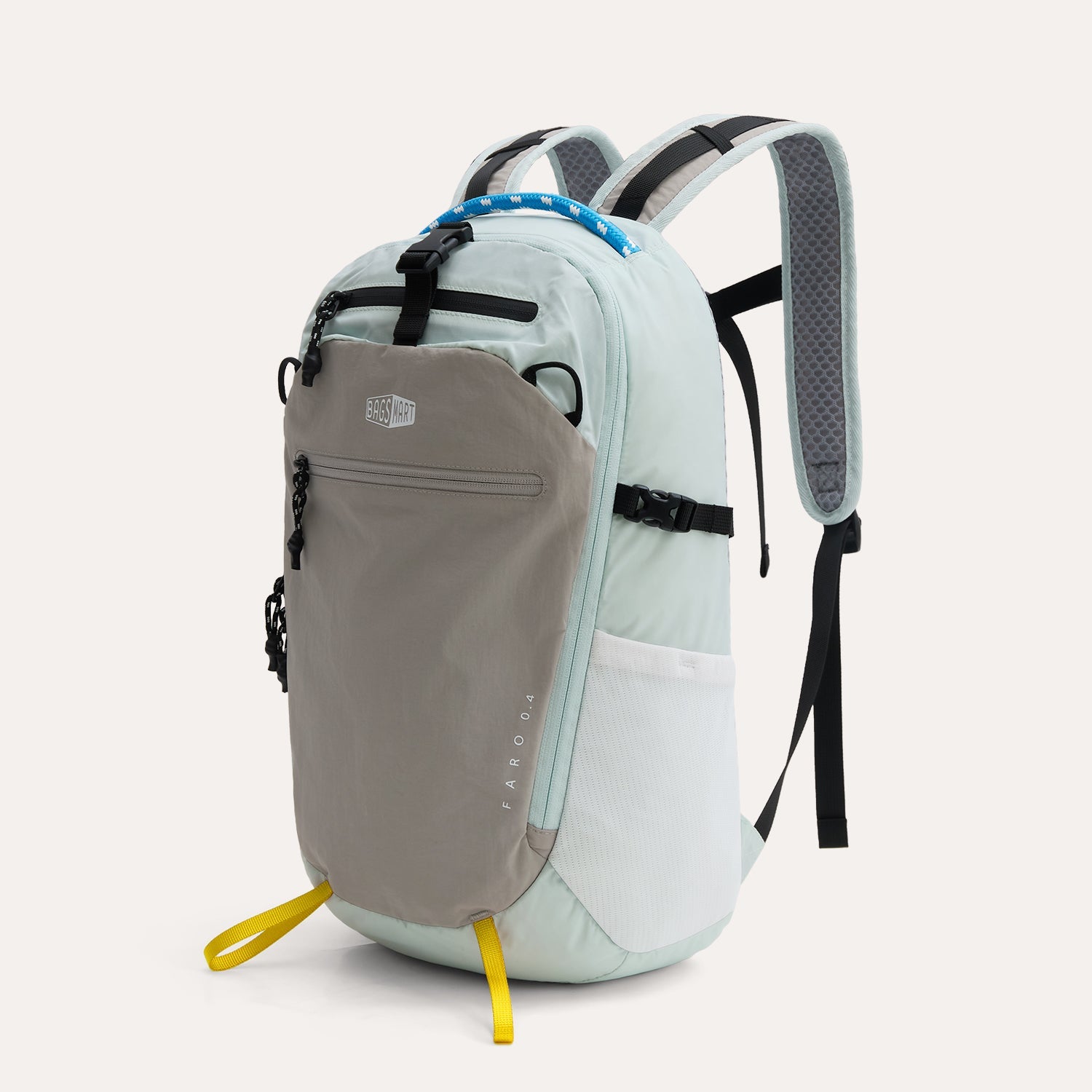 BAGSMART Faro 戶外通勤背包|3D 透氣背板・YKK 拉鍊