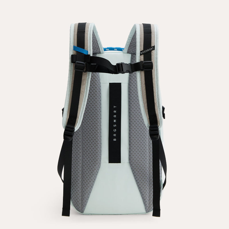 BAGSMART Faro 戶外通勤背包|3D 透氣背板・YKK 拉鍊