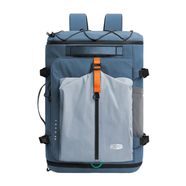【Bagsmart】Faro 40L Carry On Travel Backpack 防潑水旅行背包 |30-40L擴充容量|獨立鞋層