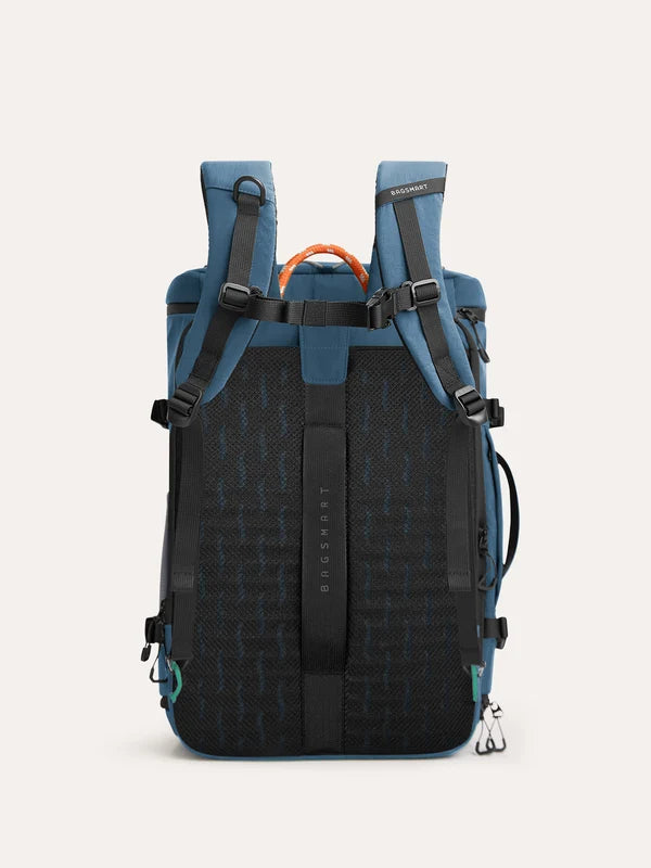 【Bagsmart】Faro 40L Carry On Travel Backpack 防潑水旅行背包 |30-40L擴充容量|獨立鞋層