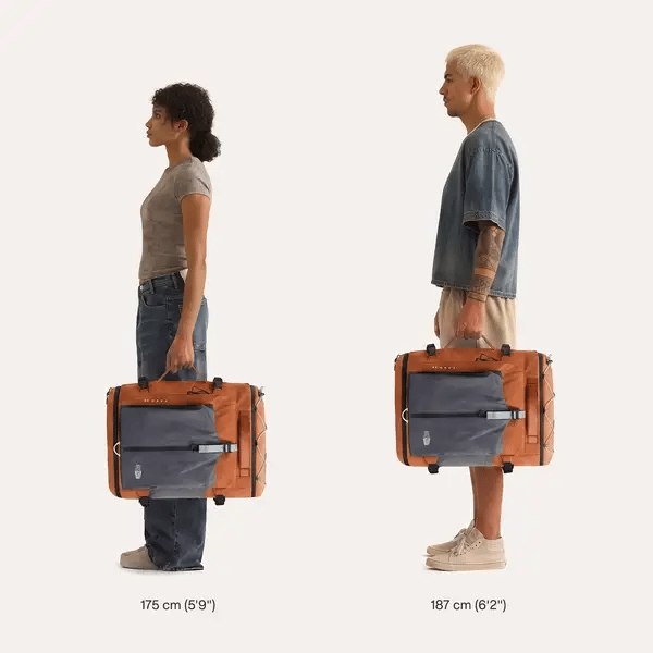【Bagsmart】Faro 40L Carry On Travel Backpack 防潑水旅行背包 |30-40L擴充容量|獨立鞋層