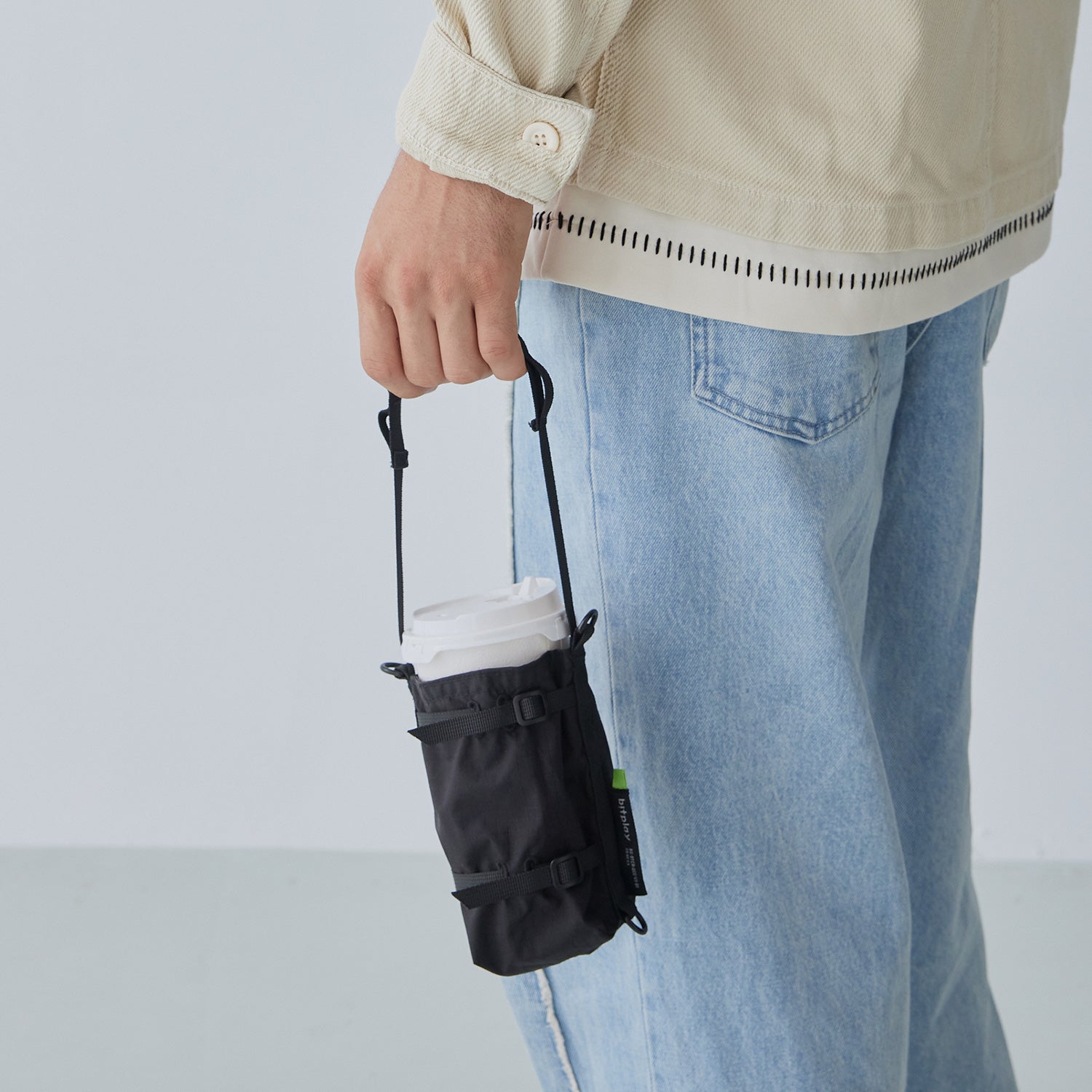 【Bitplay】2-Way水瓶袋|輕便抗撕耐用奶茶色