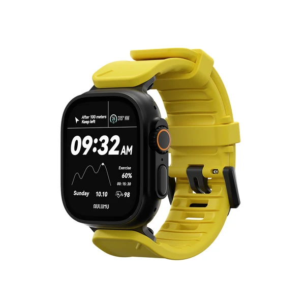 【Aulumu】C05 FKM 快拆運動錶帶|Apple Watch Ultra / 45 / 44mm 專用