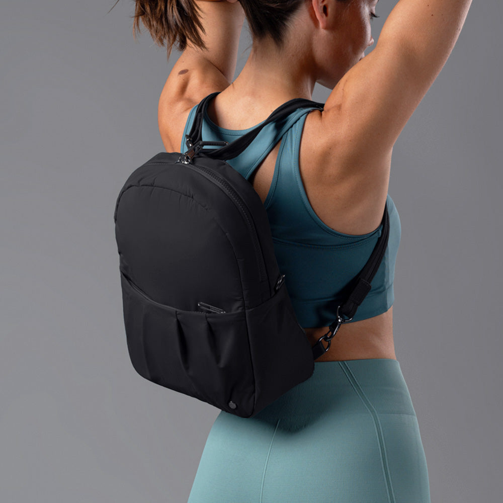 【Pacsafe】Citysafe CX ECONYL®Fabric 防盜斜後背兩用包 8L