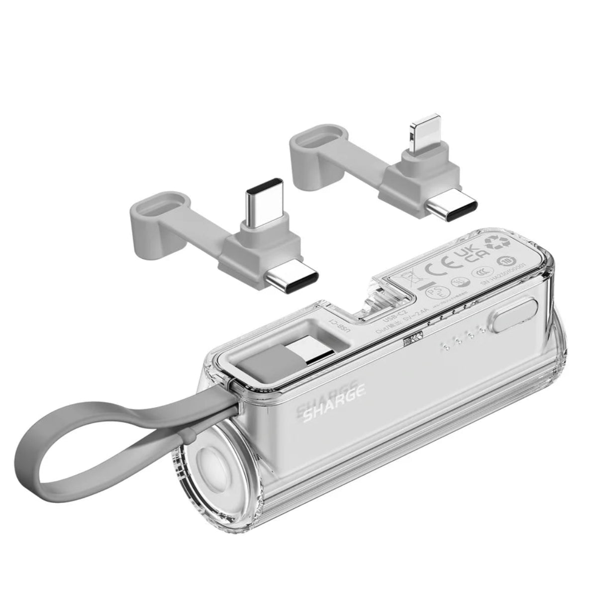 【Sharge】Flow Mini 5000mAh 輕巧膠囊電源|輕巧便攜