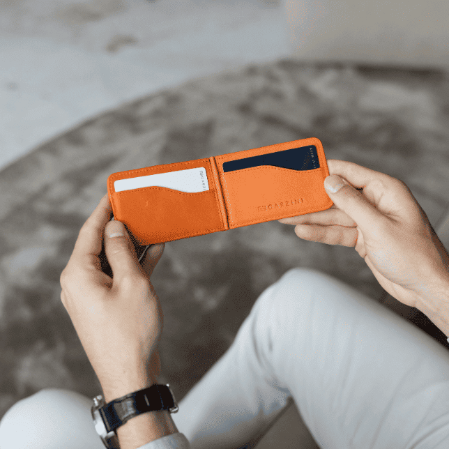 【Garzini】Magsafe Wallet Stand|真皮多功能磁吸錢包支架
