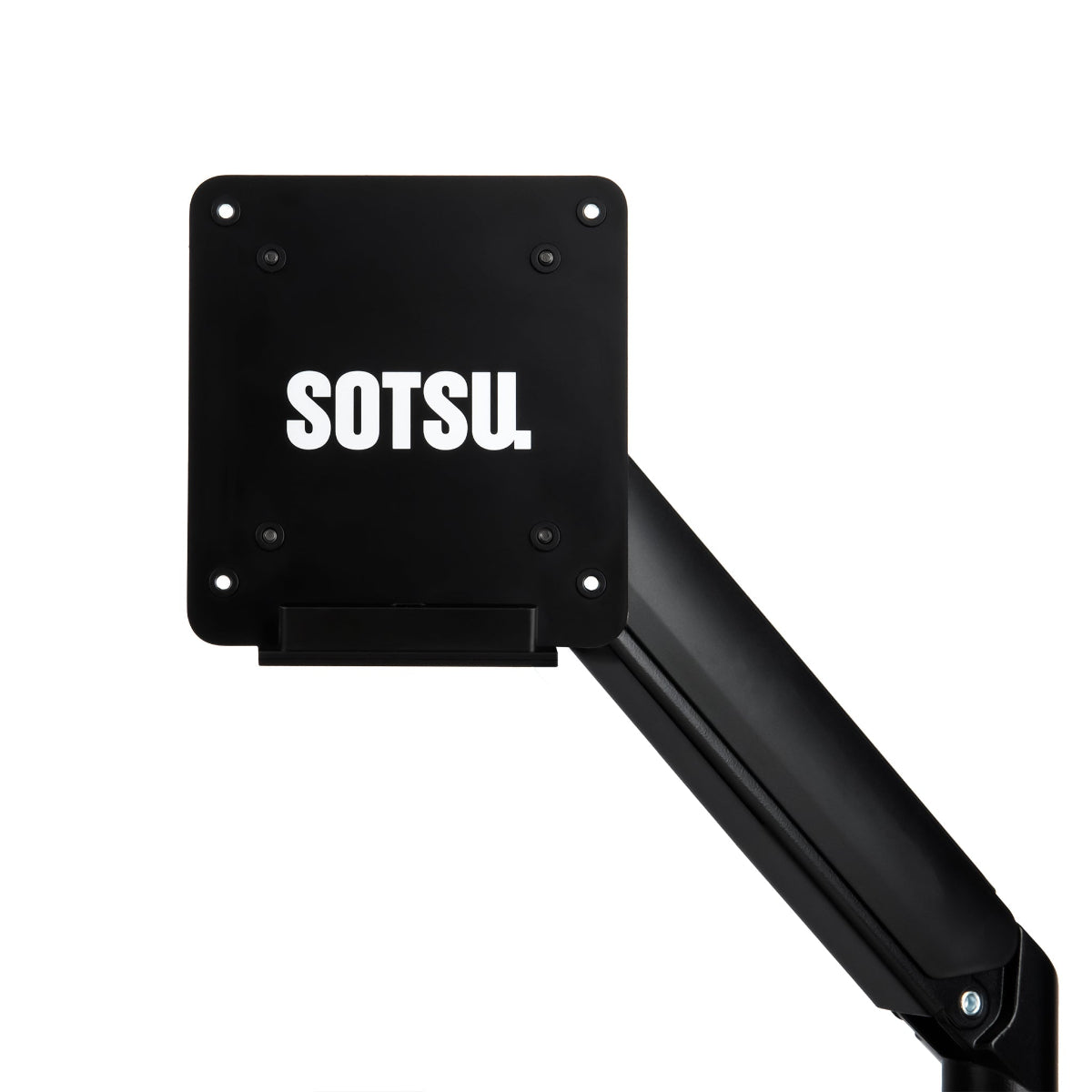 SOTSU VESA 轉接器採用鋼材與鋁材製成,結構穩固耐用