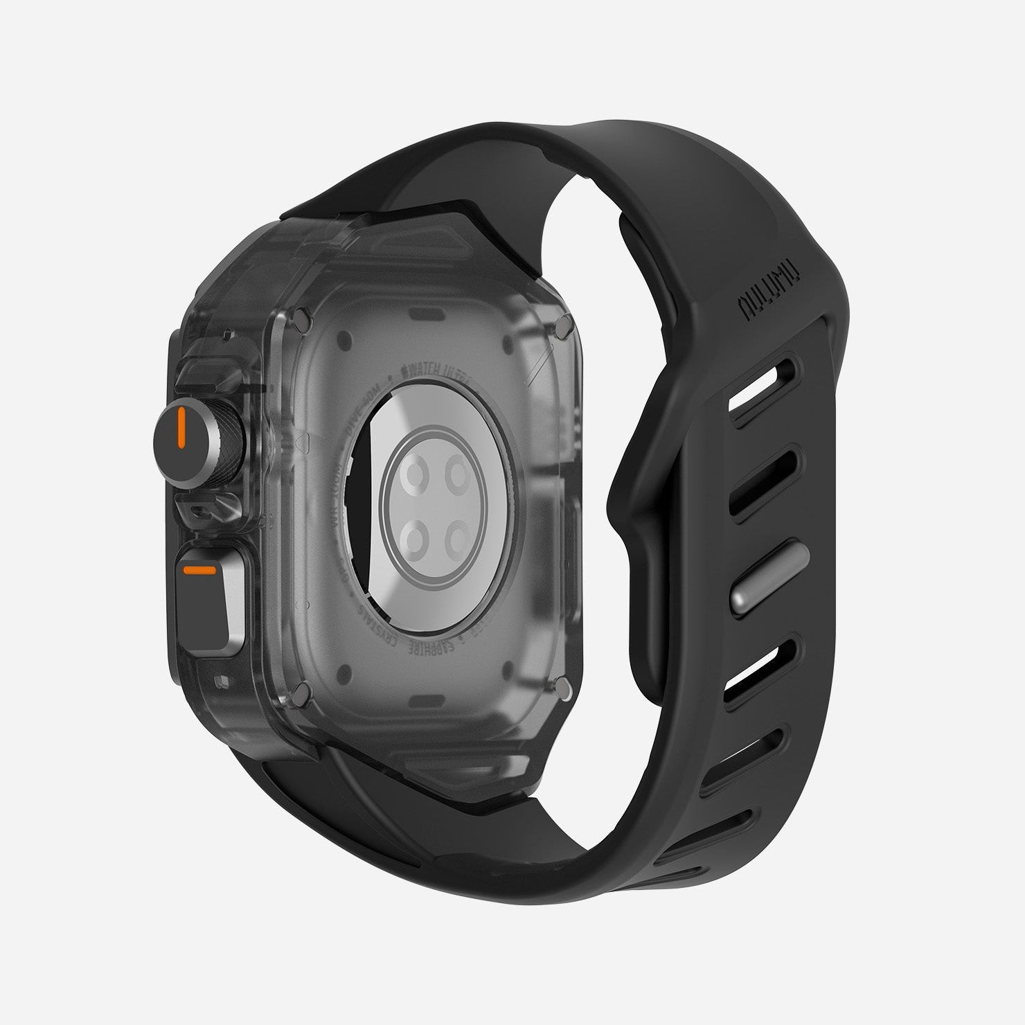 FKM 錶帶佩戴效果,柔軟貼膚且適合長時間佩戴