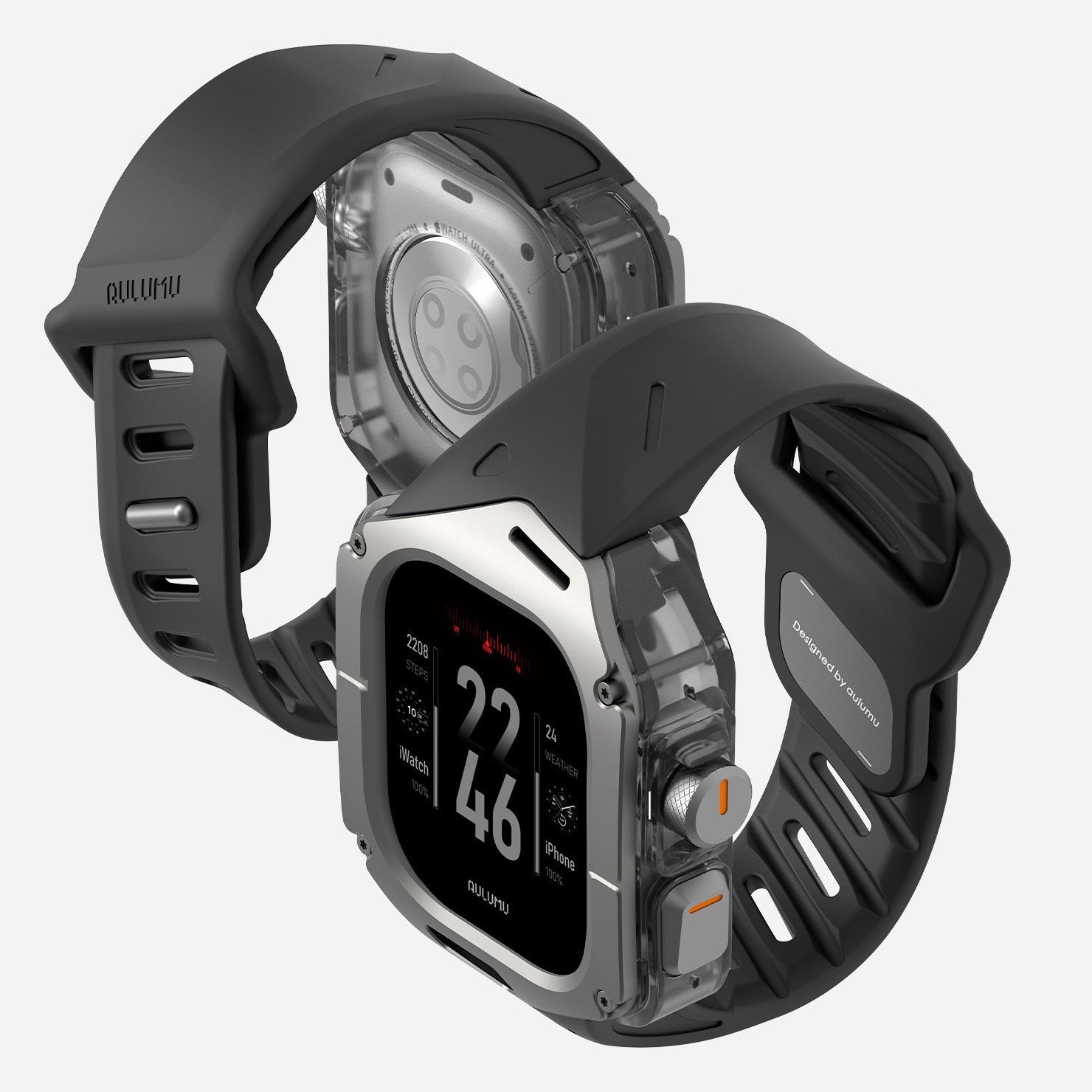 鈦金屬外殼表面類鑽碳塗層細節特寫