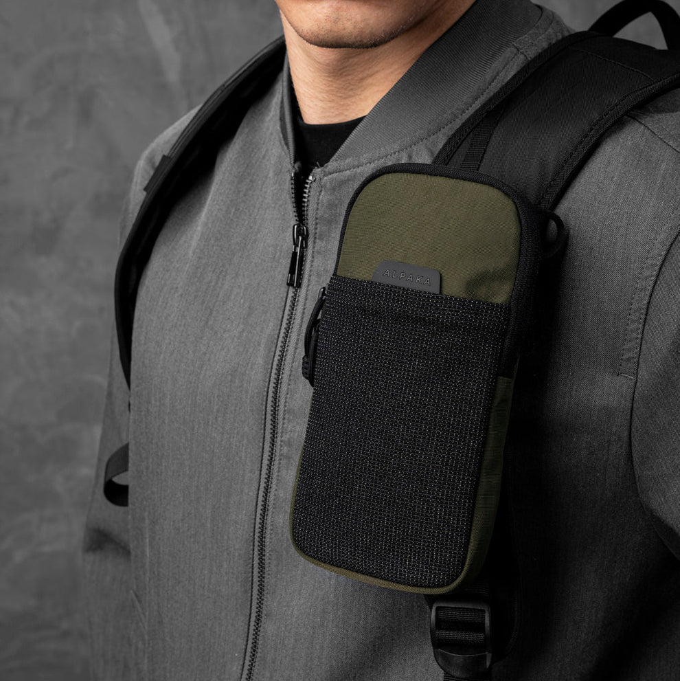 【Alpaka】Modular Shoulder Pocket Slim|輕便模組化肩包