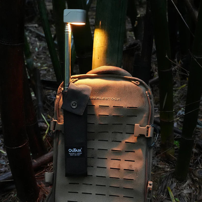 【Outask】TD2 Outdoor Light 可充電伸縮式戶外燈|1500流明防水多功能燈具