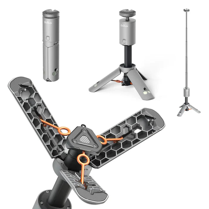 【Outask】TD-1 多功能戶外露營燈|磁吸設計 + 伸縮燈身