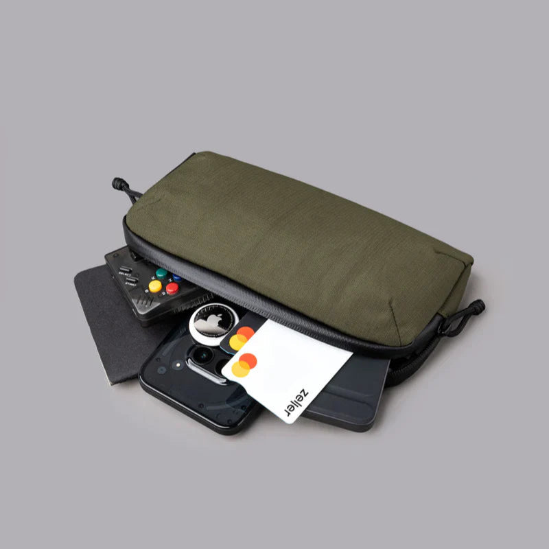 ALPAKA Flight Pouch Pro容量升級與智慧設計,磁吸護照夾層+RFID防盜,防撥水材質,旅行收納更高效安全!