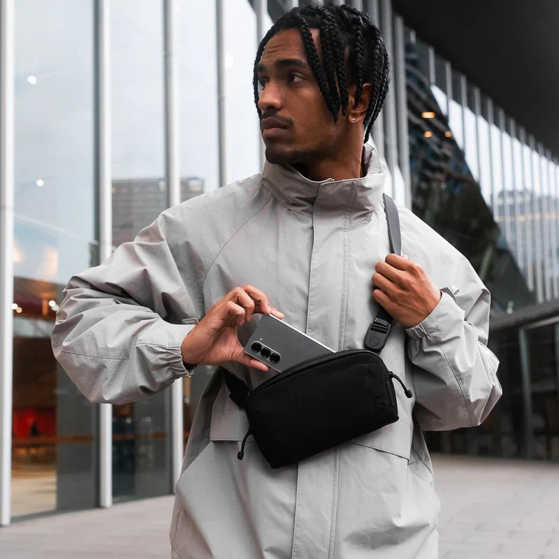 ALPAKA Flight Pouch Pro容量升級與智慧設計,磁吸護照夾層+RFID防盜,旅行收納更高效安全!