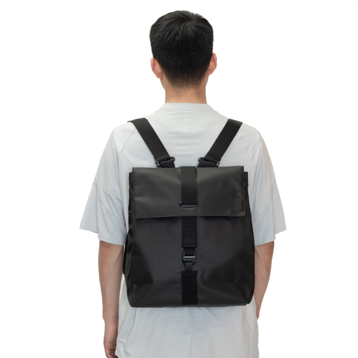 【Kiwee】Square Backpack Medium 方形背包|15L 大容量|環保防潑水