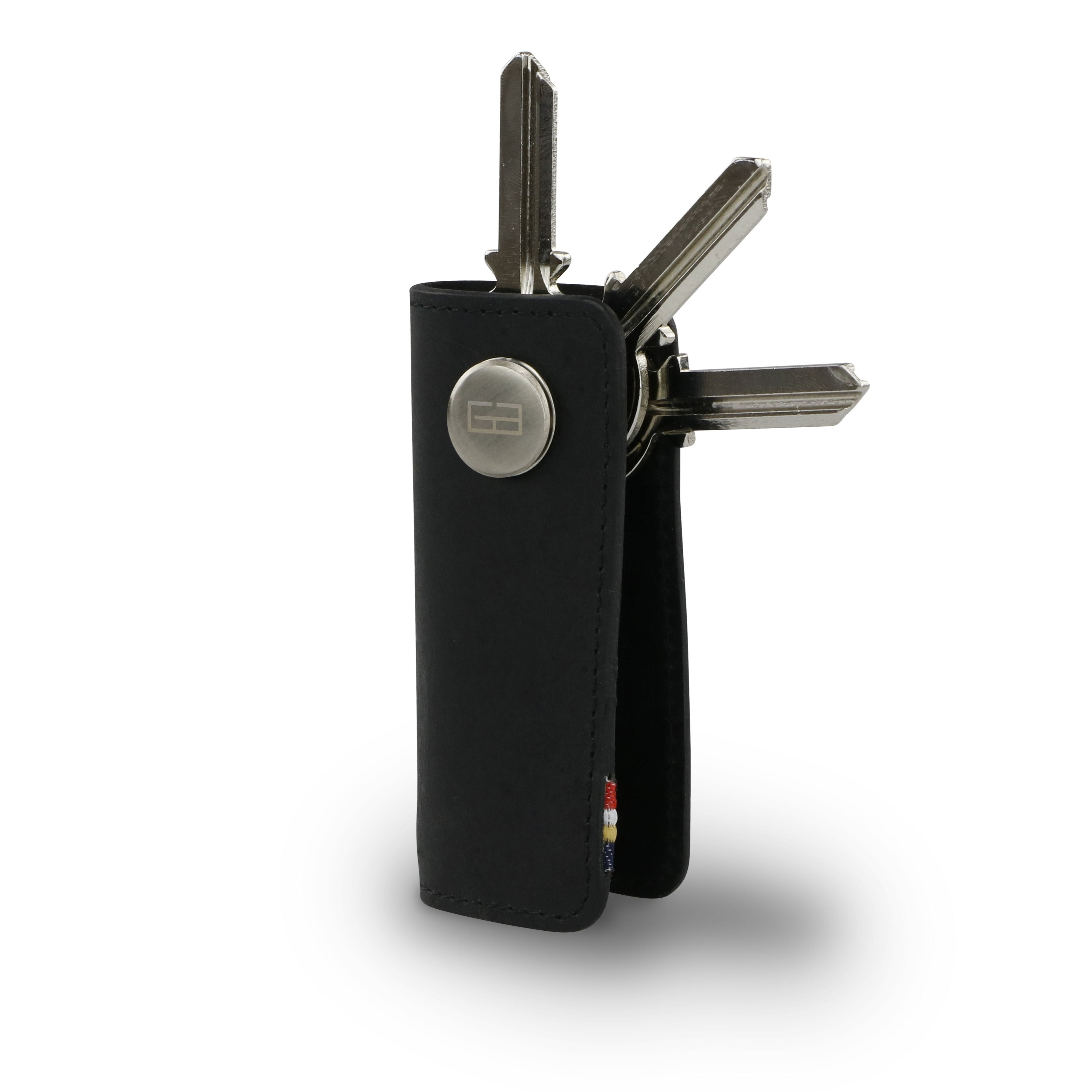 【Garzini】Lusso Key Holder|頭層水牛皮鑰匙扣