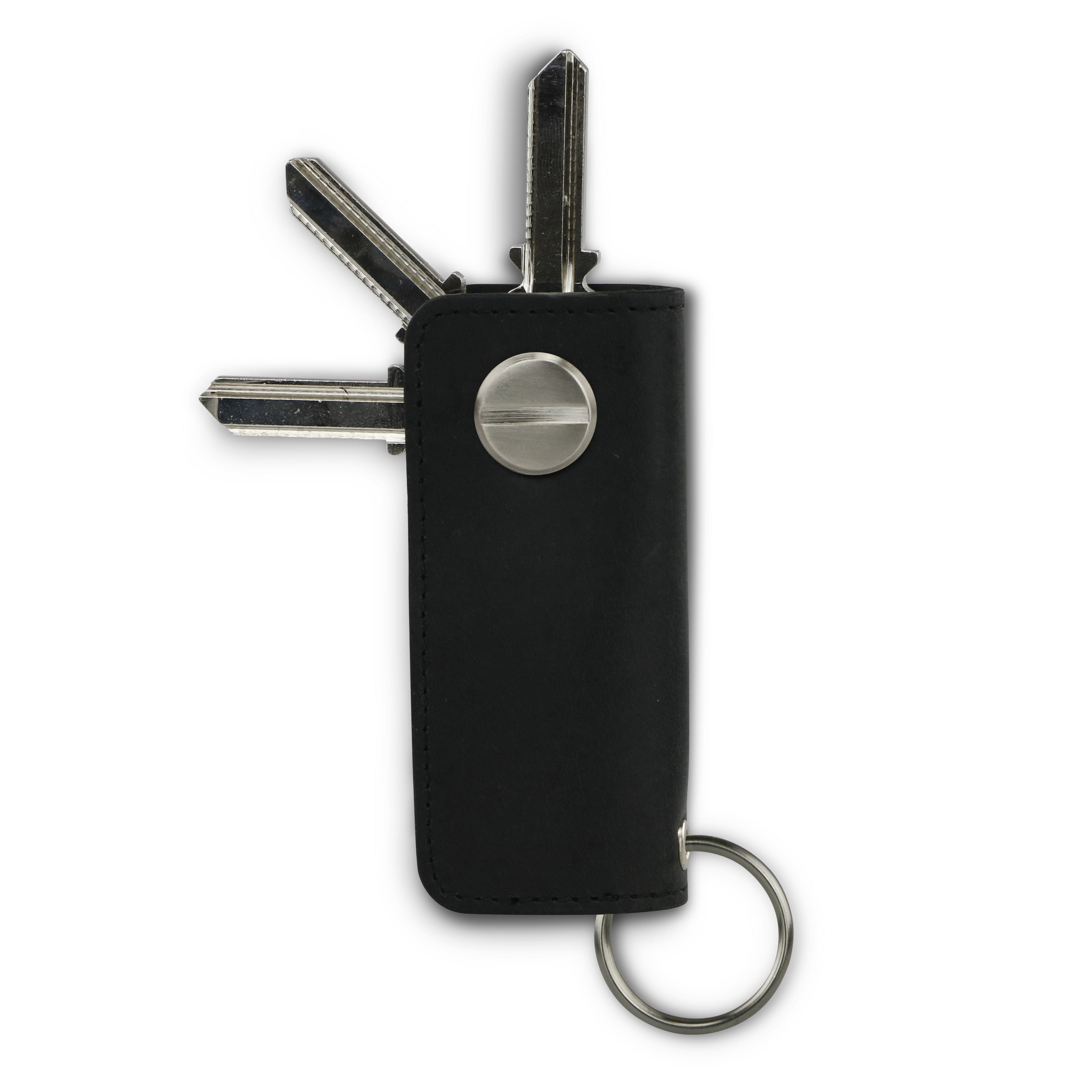 【Garzini】Lusso Key Holder|頭層水牛皮鑰匙扣