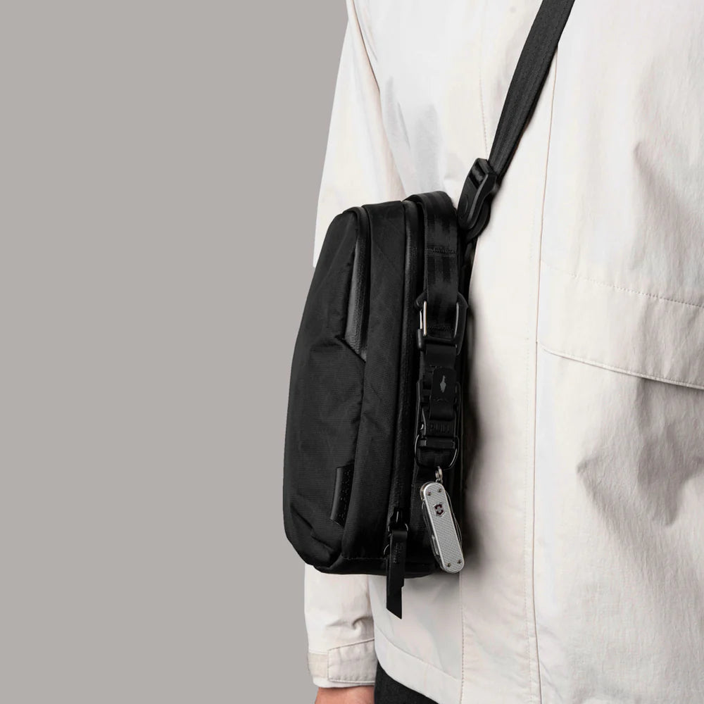 【Alpaka】Metro Sling Max 3L 防潑水輕量斜背包|適合通勤與旅行