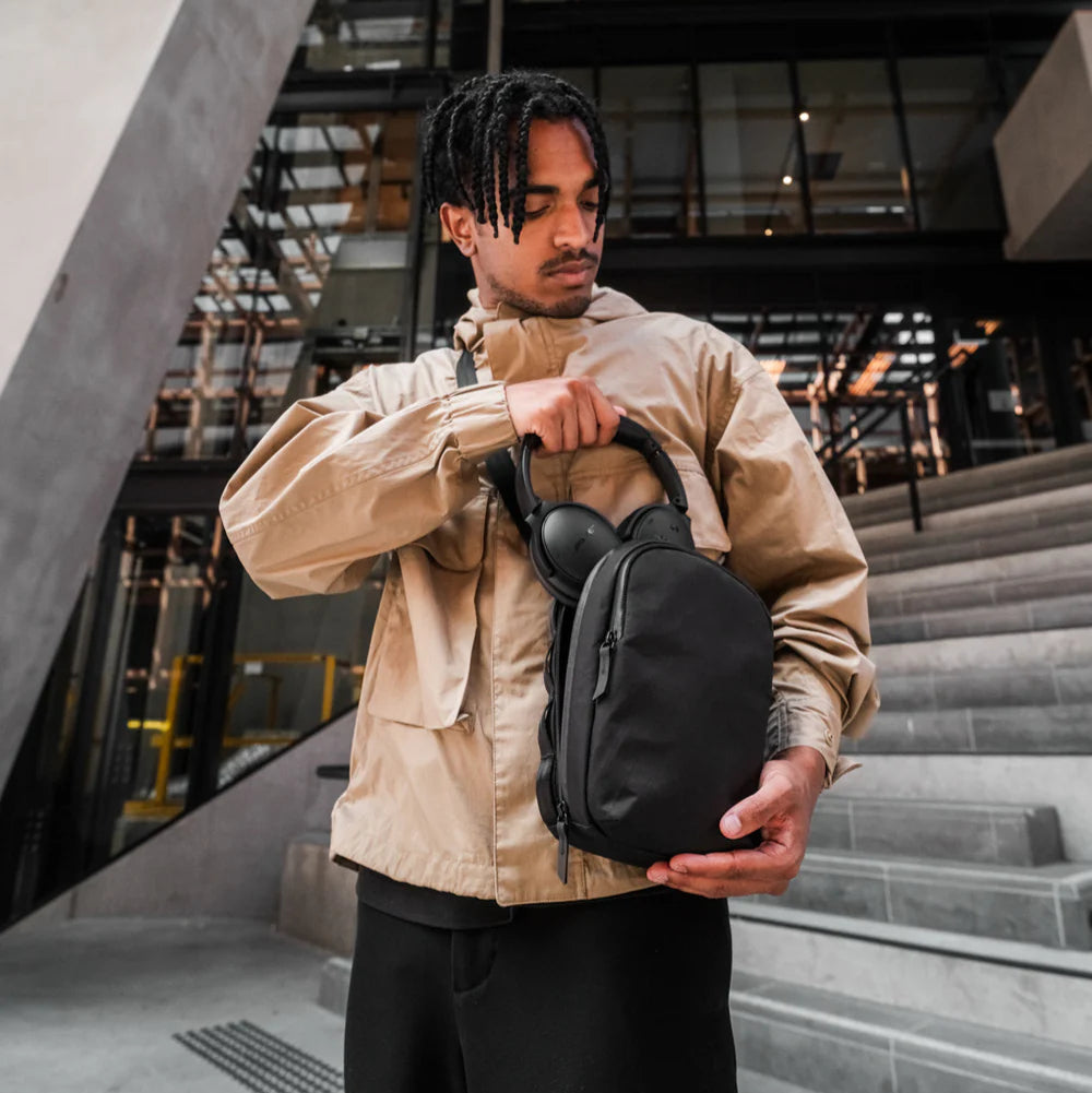 【Alpaka】Metro Sling Max 3L 防潑水輕量斜背包|適合通勤與旅行