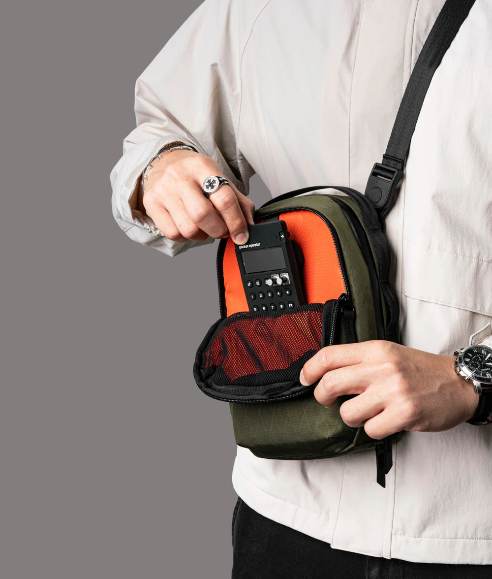 【Alpaka】Metro Sling Max 3L 防潑水輕量斜背包|適合通勤與旅行