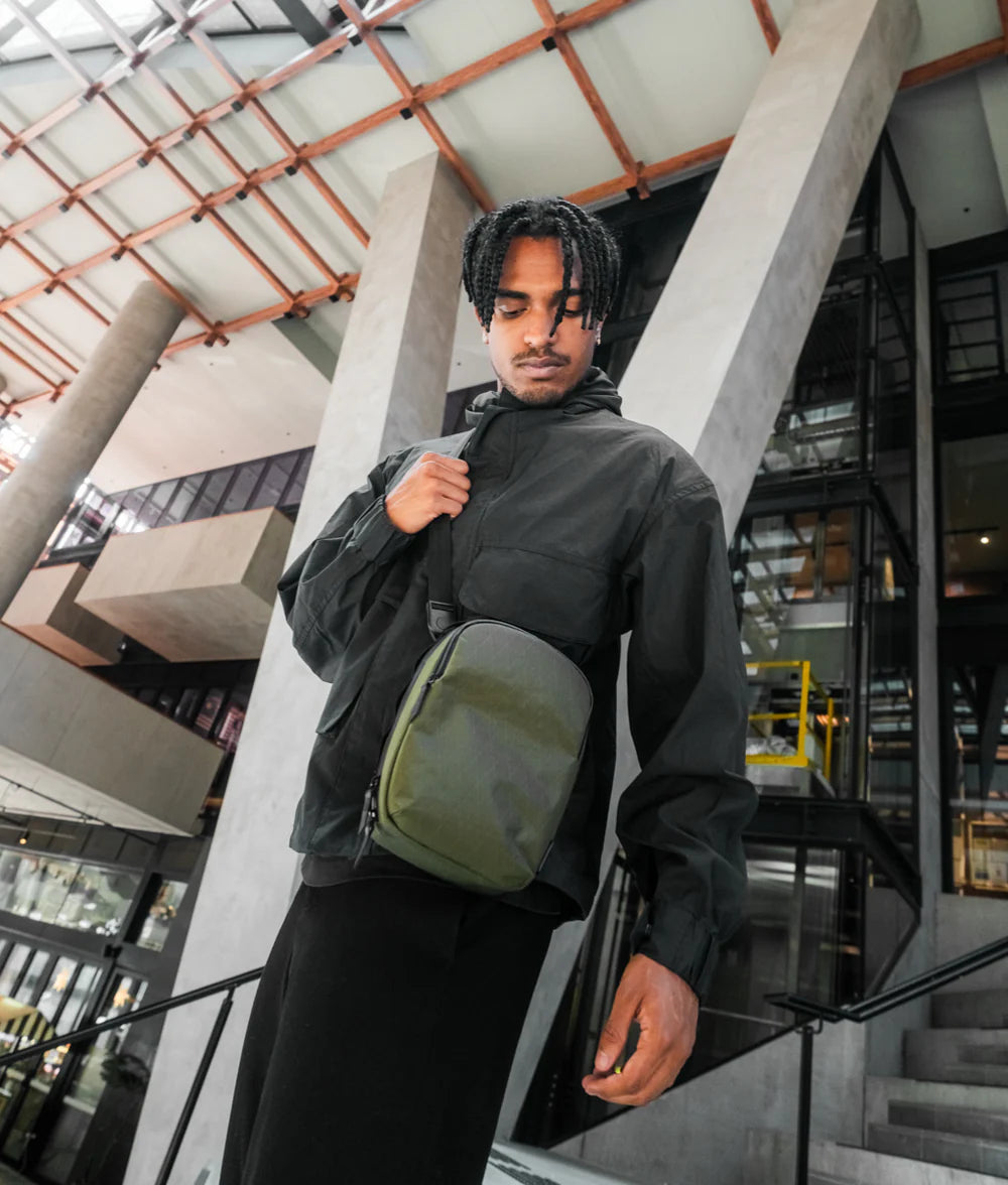 【Alpaka】Metro Sling Max 3L 防潑水輕量斜背包|適合通勤與旅行