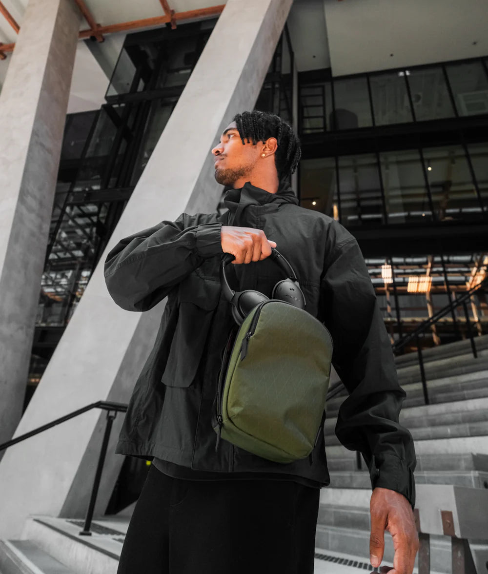 【Alpaka】Metro Sling Max 3L 防潑水輕量斜背包|適合通勤與旅行