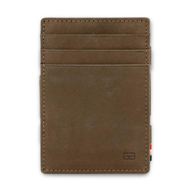 【Garzini】Magic Wallet|RFID防護真皮卡包