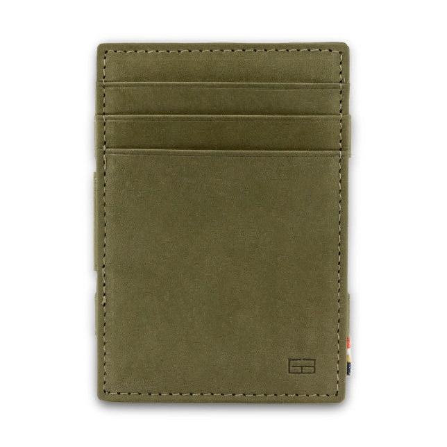 【Garzini】Magic Wallet|RFID防護真皮卡包