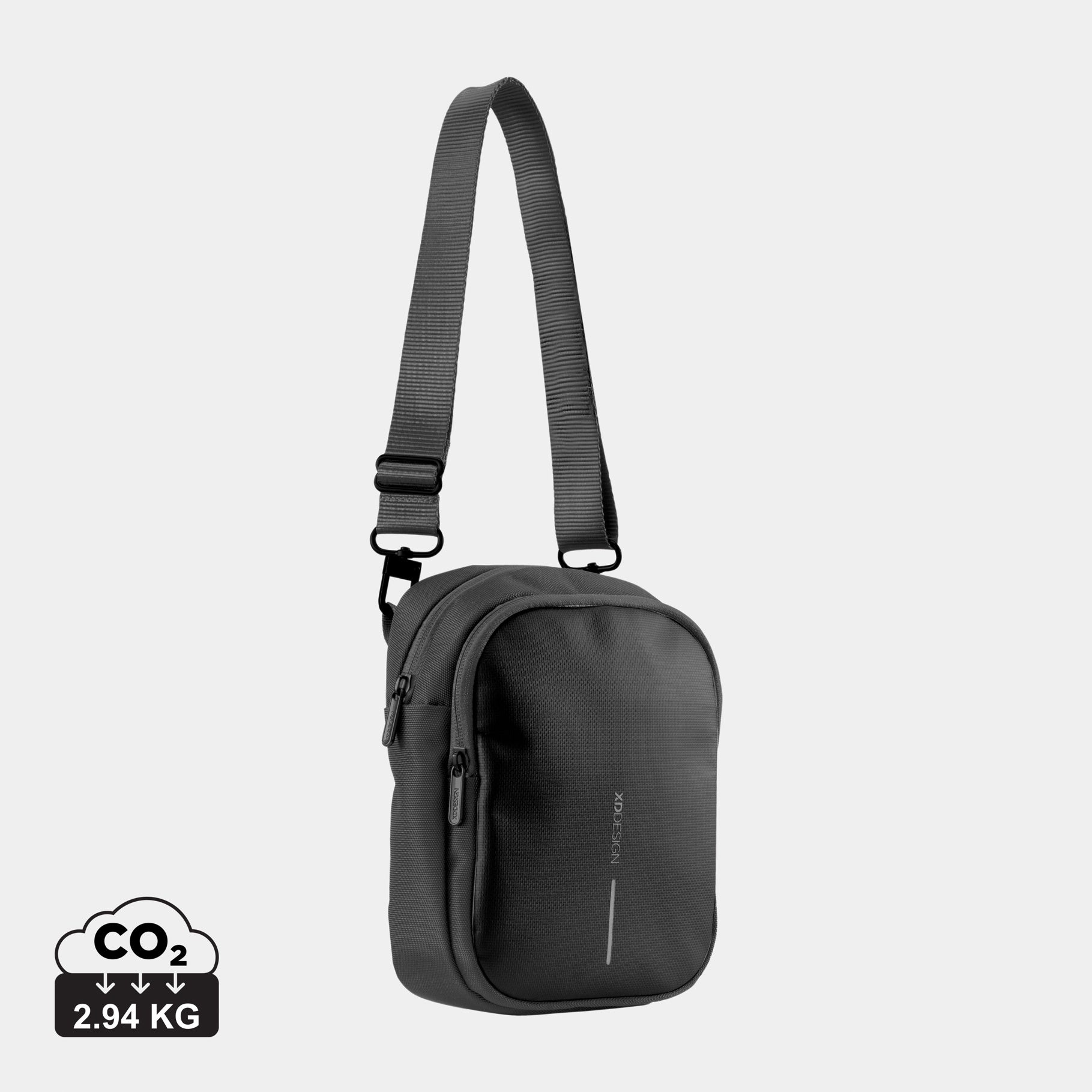 【Xddesign】Boxy Sling 隨行防盜吐司包| 腰包斜背頸掛三用