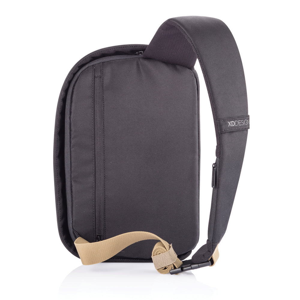 【Xddesign】Bobby Sling 防盜單肩包|三點式防搶背帶・10吋平板收納