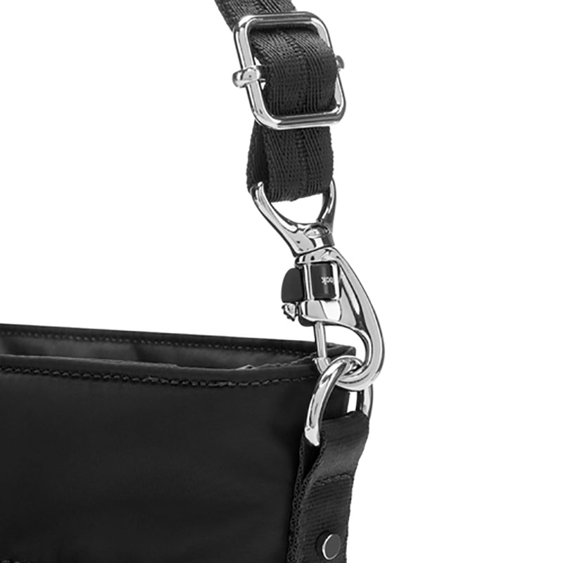 【Pacsafe】W 防盜斜背包3L|時尚外型全面防護