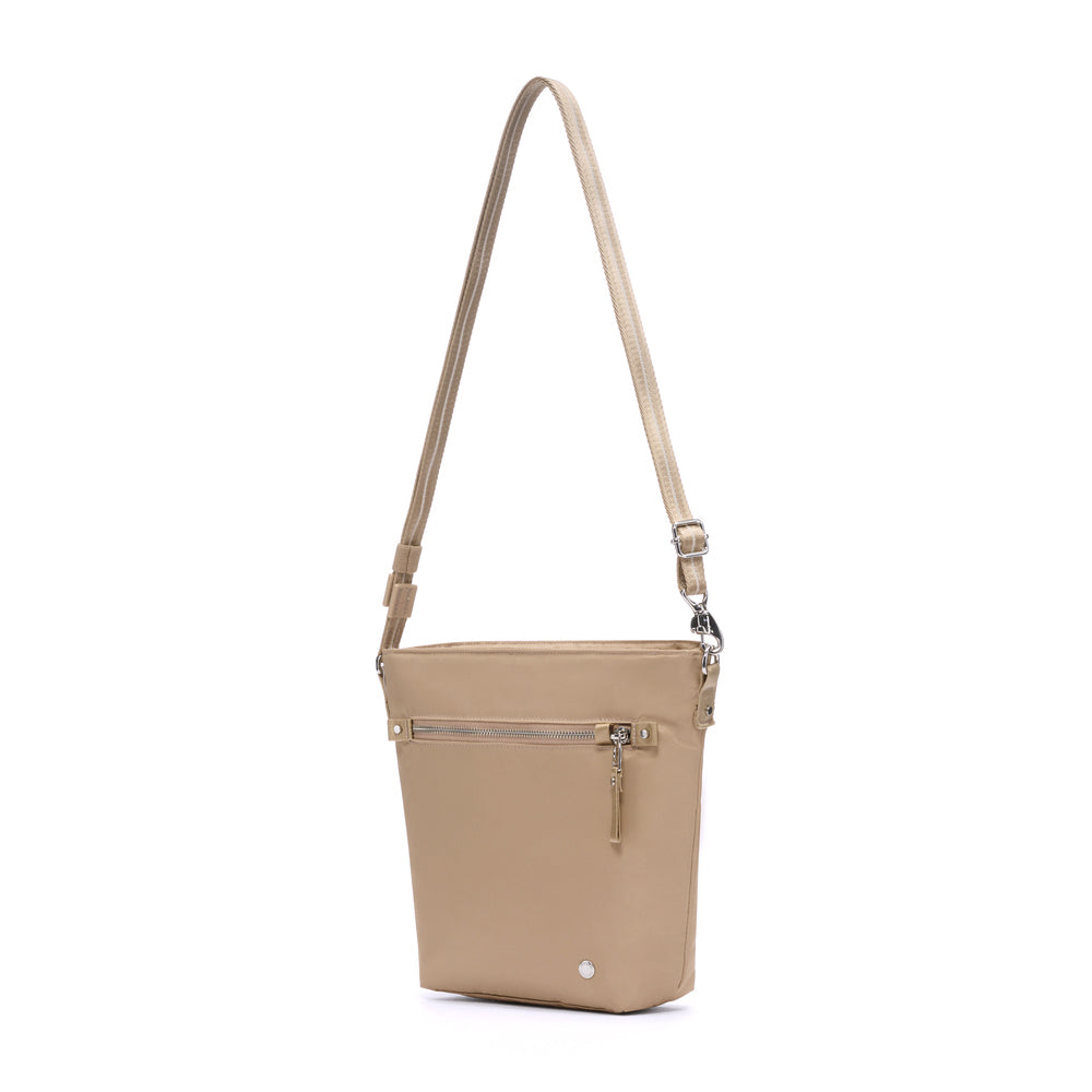 【Pacsafe】W 防盜斜背包3L|時尚外型全面防護