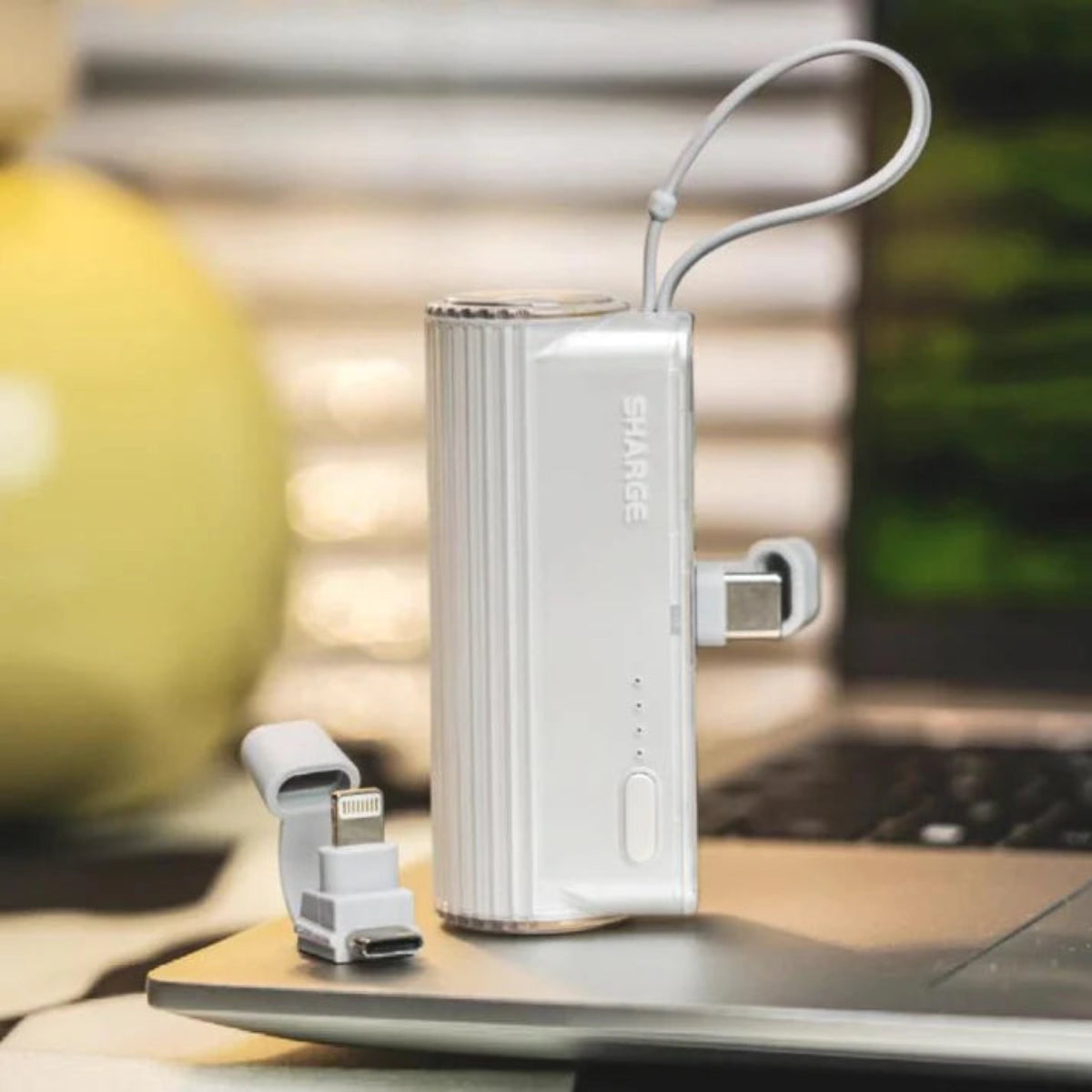 【Sharge】Flow Mini 5000mAh 輕巧膠囊電源|輕巧便攜