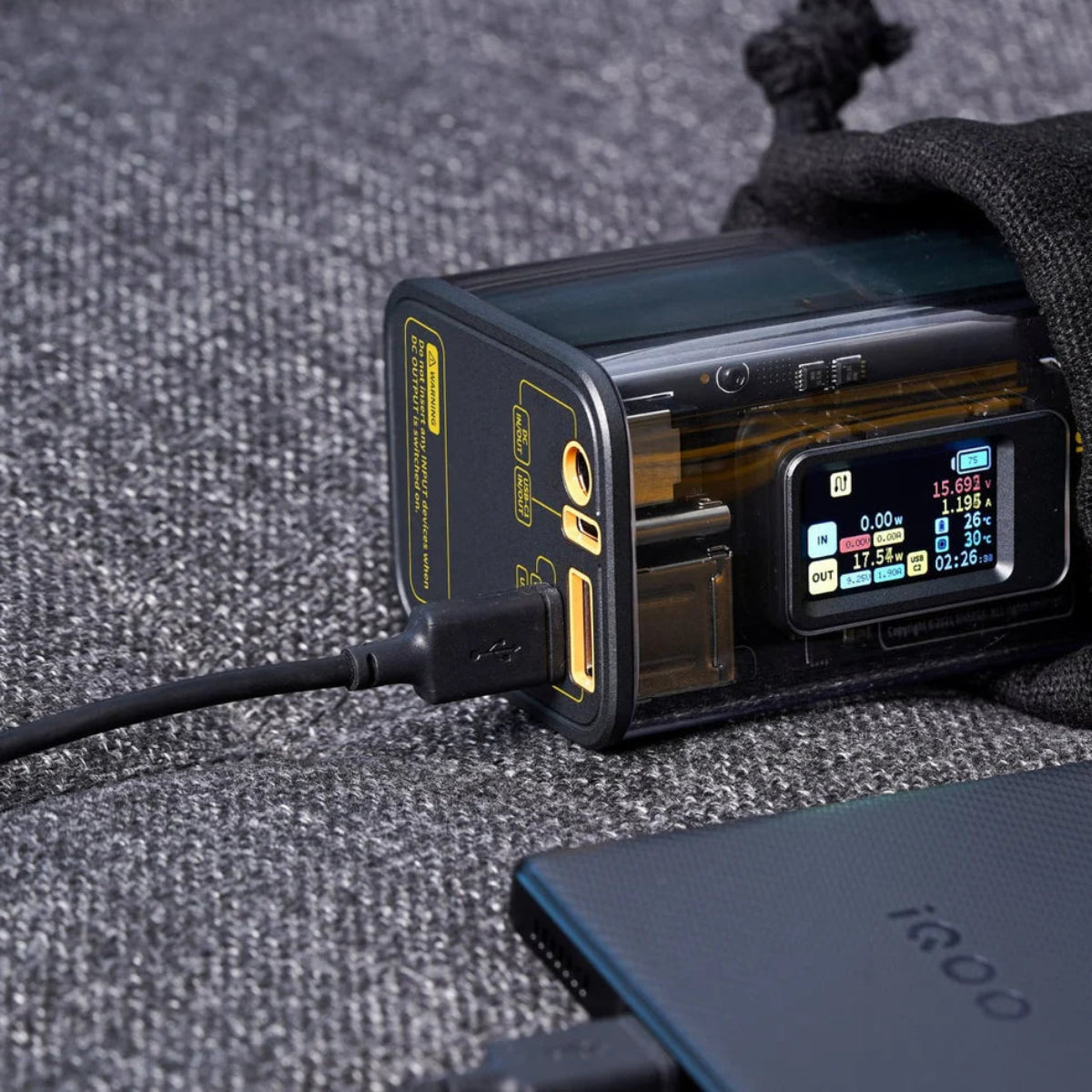 【Sharge】Storm2 透明快充電源|100W 25600mAh