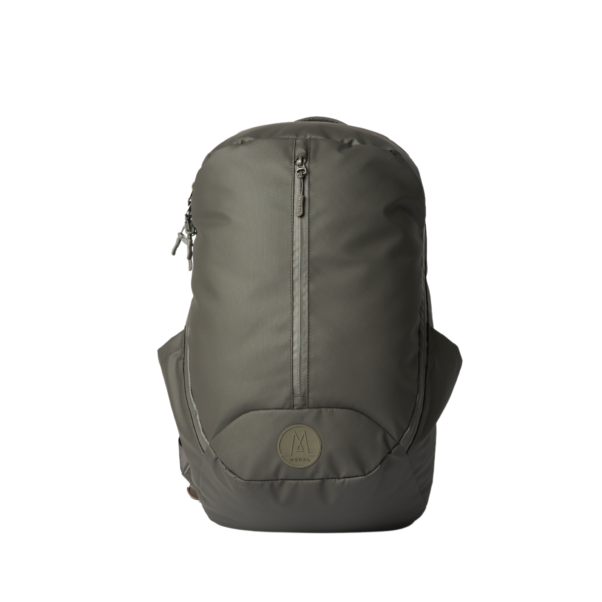 Moral UMAGO STAG II 背包 STEALTH BOMBER EDITION 正面照,展現簡約俐落的設計與品牌標誌。防潑水材質外觀突顯質感與實用性。