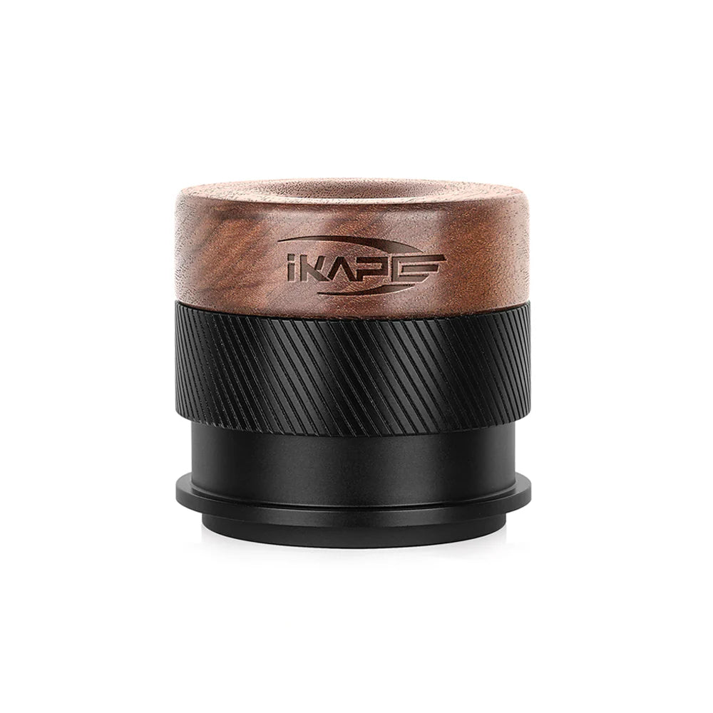 【Ikape】V4 恆力咖啡壓粉器木柄黑底座|51/53.3/58.35mm 水平填壓