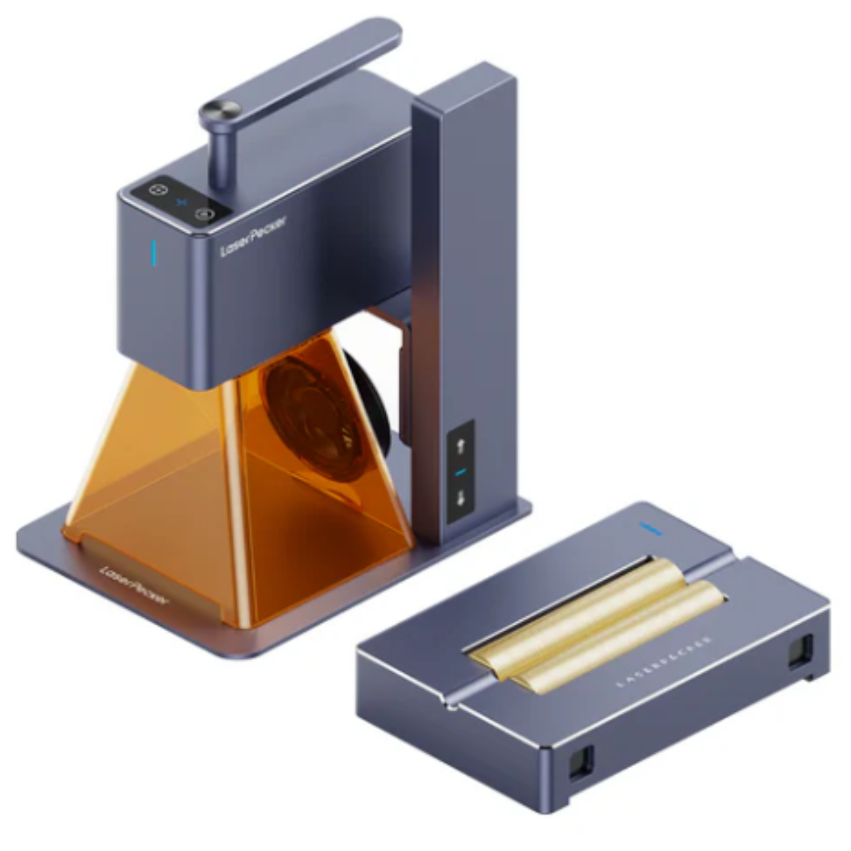 【LaserPecker】LP2 雷射雕刻機|便攜高效多材質|360° 旋轉雕刻