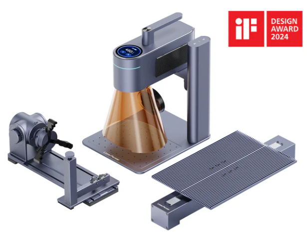 【LaserPecker】LP4 雙光源雕刻機|高速精雕多材料